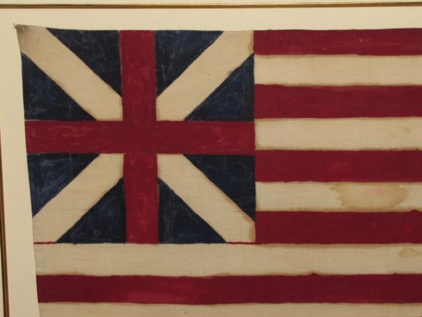 Antique 1876 Hand Painted Grand Union Flag ~ SKU 10171 / SOLD ...