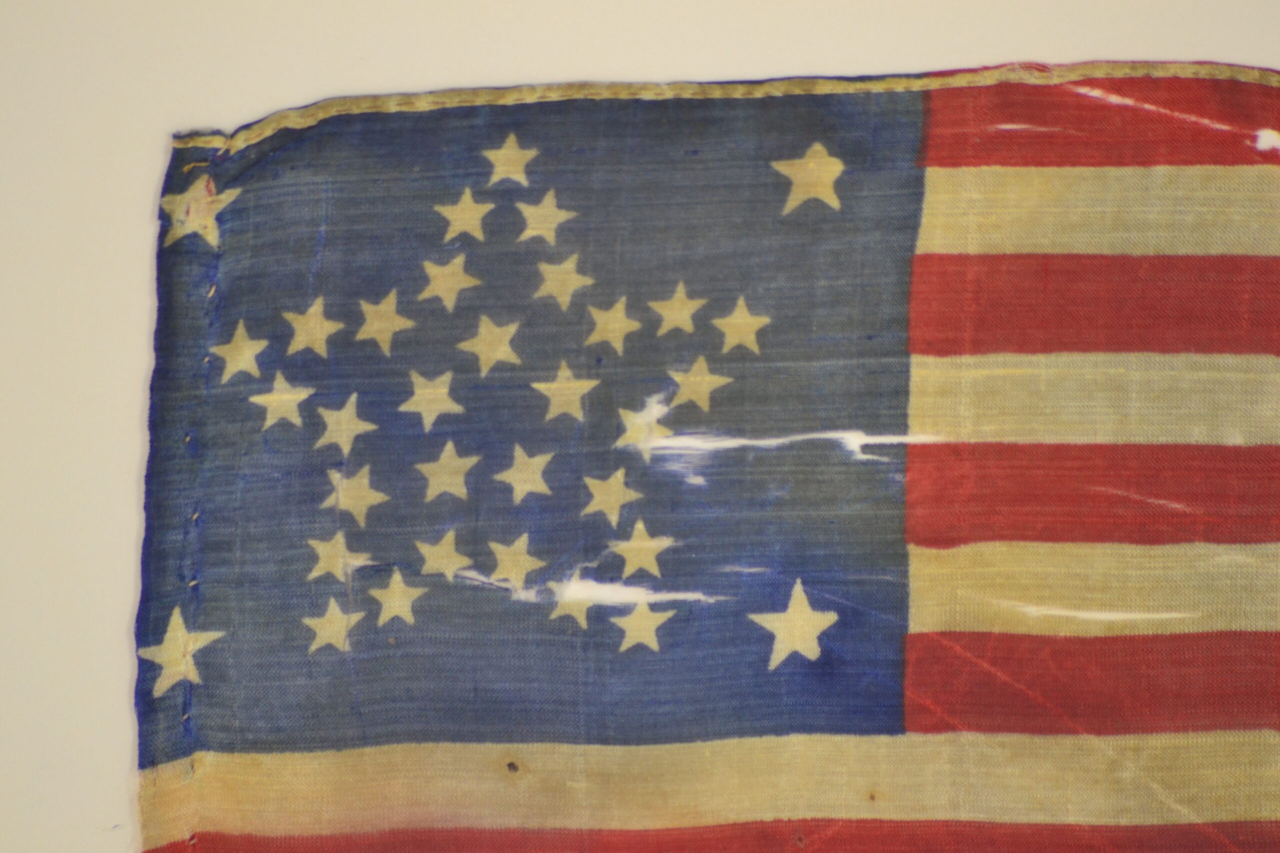 34 STAR FLAG ANTIQUE 34 STAR FLAG ANTIQUE IMAGE