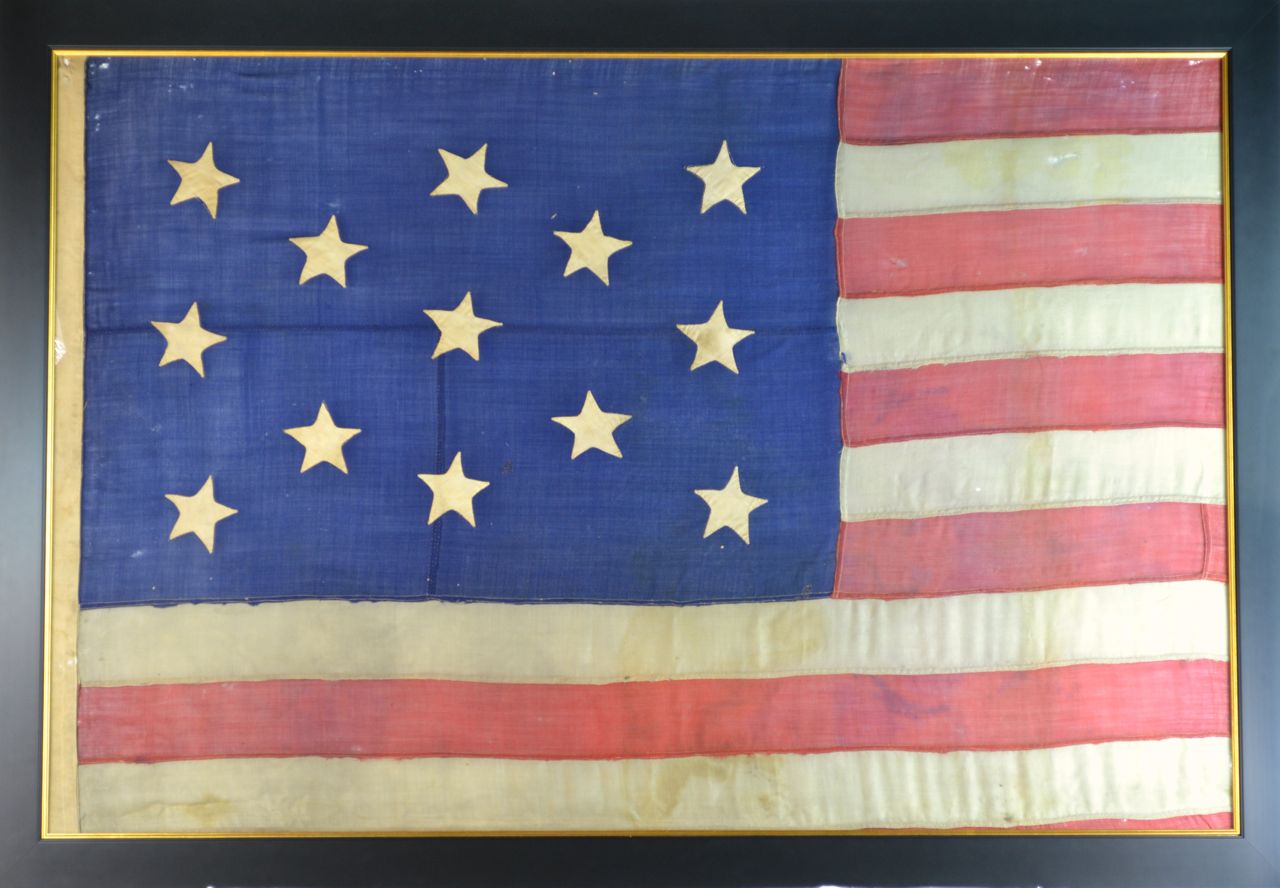 13 STAR FLAG ANTIQUE IMAGE