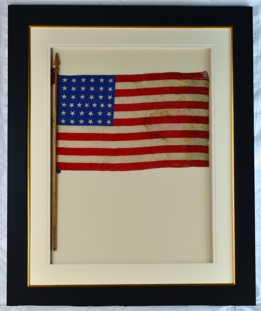 37 STAR FLAG ANTIQUE IMAGE