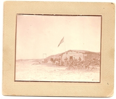 ALBUMEN PHOTO SETTLEMENT IN THE WEST IMAGE