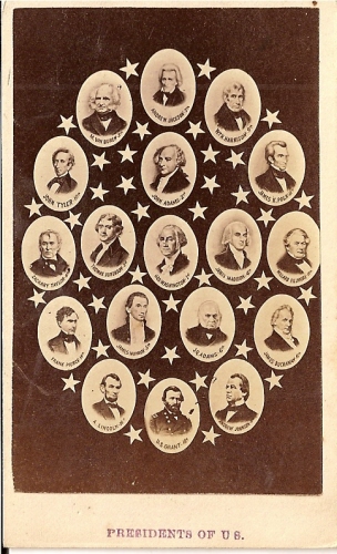 CDV PRESIDENTS IMAGE