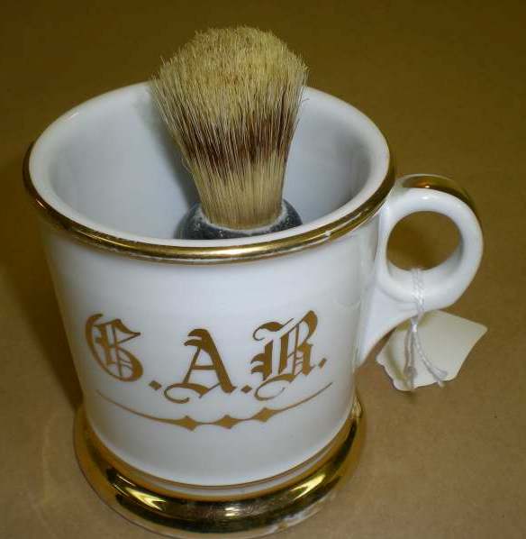 GAR SHAVING MUG IMAGE