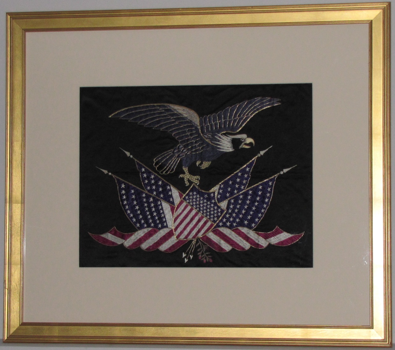 PATRIOTIC TEXTILE IMAGE