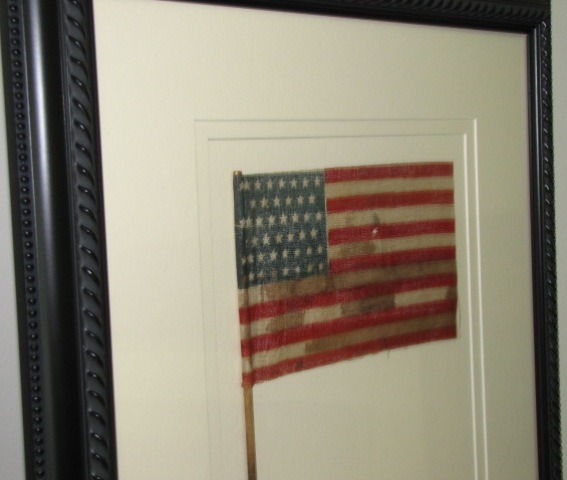 ANTIQUE STAR FLAG IMAGE