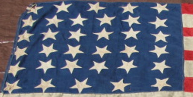 ANTIQUE FLAG IMAGE