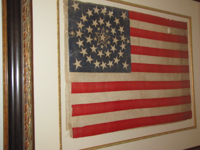 ANTIQUE FLAG IMAGE