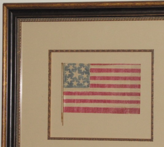 ANTIQUE STAR FLAG IMAGE
