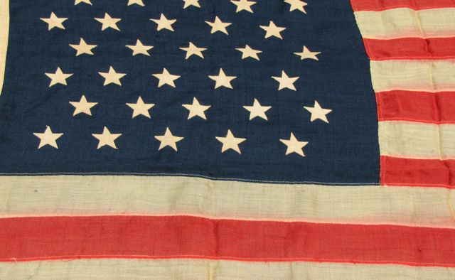 ANTIQUE FLAG IMAGE