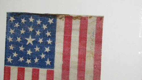 ANTIQUE FLAG IMAGE