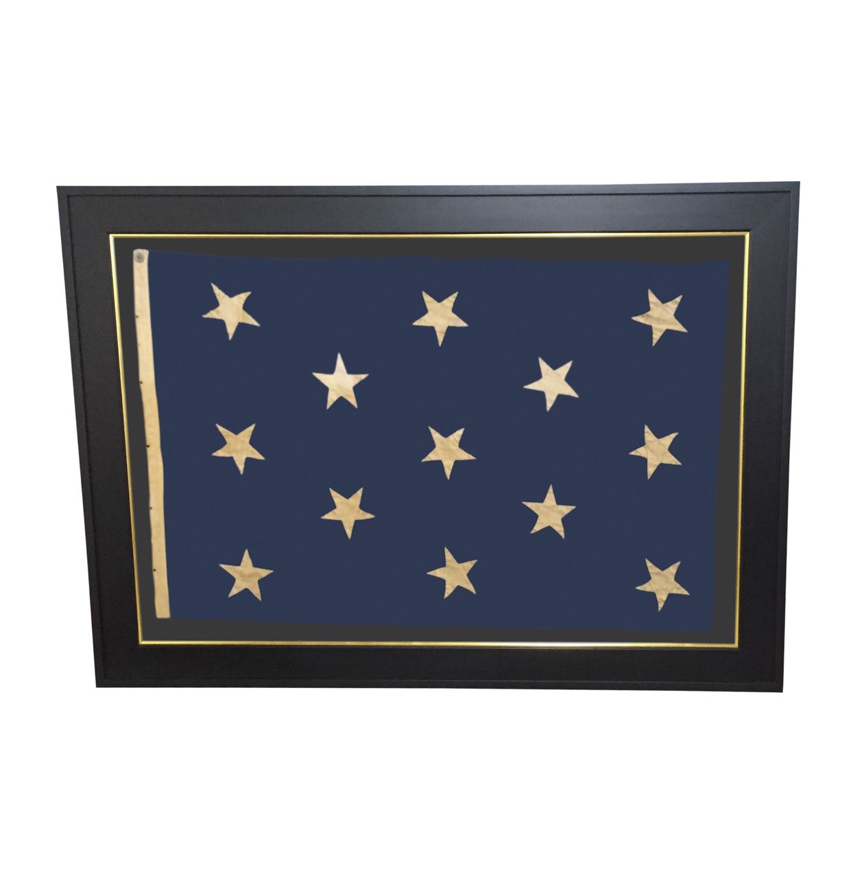 ANTIQUE 13 STAR FLAG IMAGE