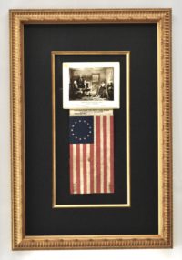 Antique 13 Star Betsy Ross Flag