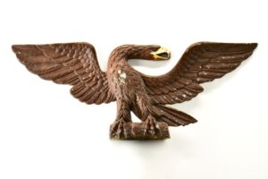 Vintage Metal Federal Wall Eagle