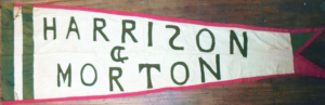 Harrison Morton Campaign Banner 1888