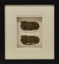 Antique French Gilt Drawer Pulls