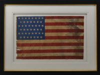 Antique 45 Star American Flag