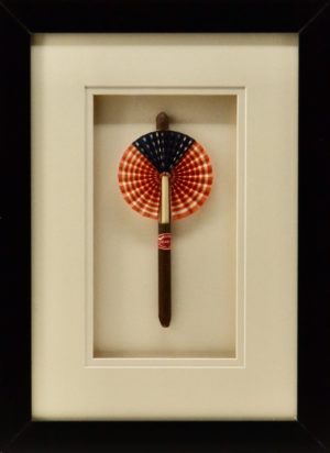 Antique Cigar Flag Fan