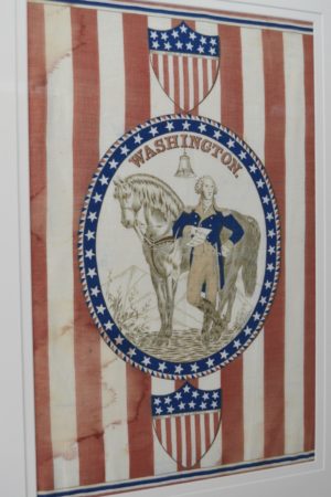 1876 Centennial Banner, George Washington