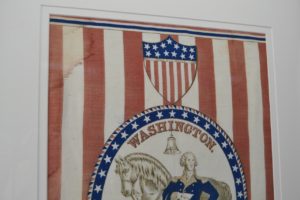 1876 Centennial Banner, George Washington