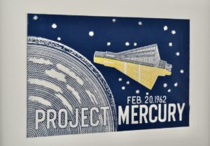 Nasa Flag 1962 Mercury Space Program