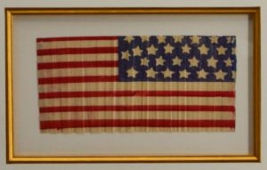 Antique Paper Flag with 28 Stars