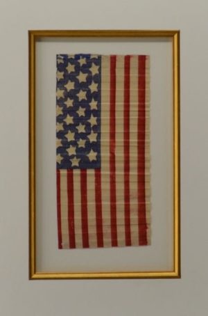 Antique Paper Flag with 28 Stars