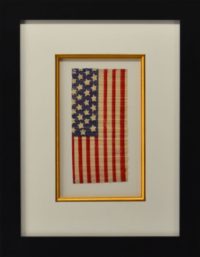 Antique Paper Flag with 28 Stars