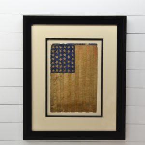 ANTIQUE 40 STAR AMERICAN FLAG