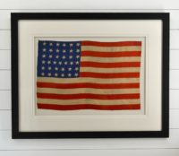 Antique 37 Star American Flag