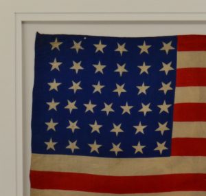 Antique 37 Star American Flag