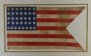 36 Star Civil War Swallowtail Flag