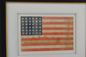 Antique 36 Star Civil War American Flag