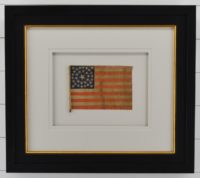 Antique 33 Star Medallion Antique American Flag