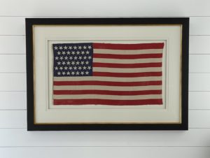 Antique 45 Star Flag Circa 1896