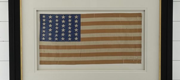 Antique 39 Star American Flag Circa 1890