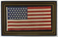 Antique 45 Star American Flag #6068