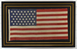 Antique 45 Star American Flag #6068
