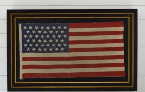 Antique 45 Star American Flag #6068